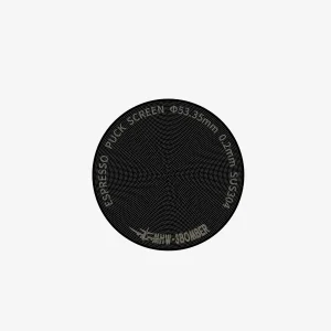 MHW-3BOMBER 0,2 mm vastag eszpresszó szűrőlap (puck screen) Ø51 mm - titán fekete