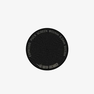 MHW-3BOMBER 0,2 mm vastag eszpresszó szűrőlap (puck screen) Ø53 mm - titán fekete